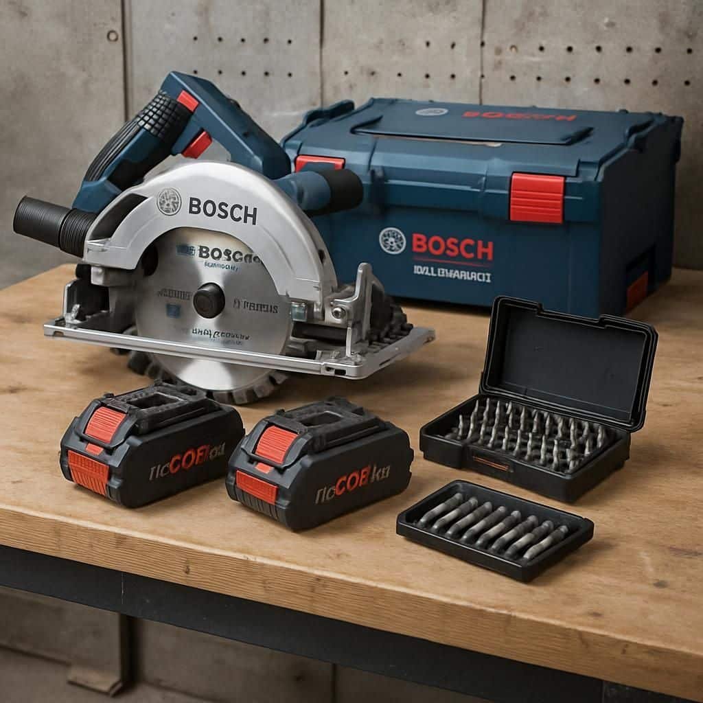Découvrez le kit professionnel Bosch 5 outils 18V avec batterie 4AH, idéal pour les travaux exigeants. Puissance, autonomie et performance garanties pour tous vos projets.