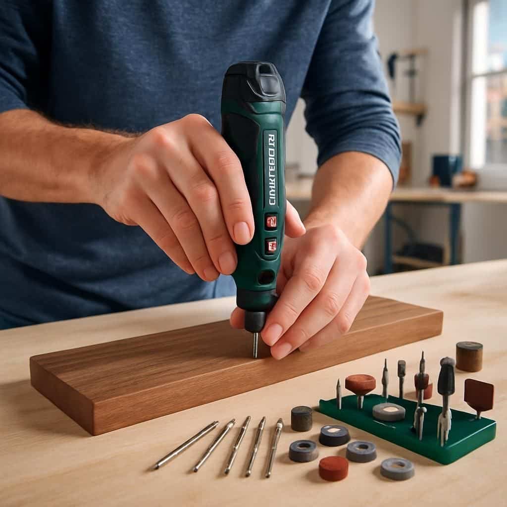 Découvrez la mini perceuse Parkside sans fil, idéale pour vos travaux de précision. Compacte et facile à utiliser, elle vous offre liberté et performance pour tous vos projets minutieux.