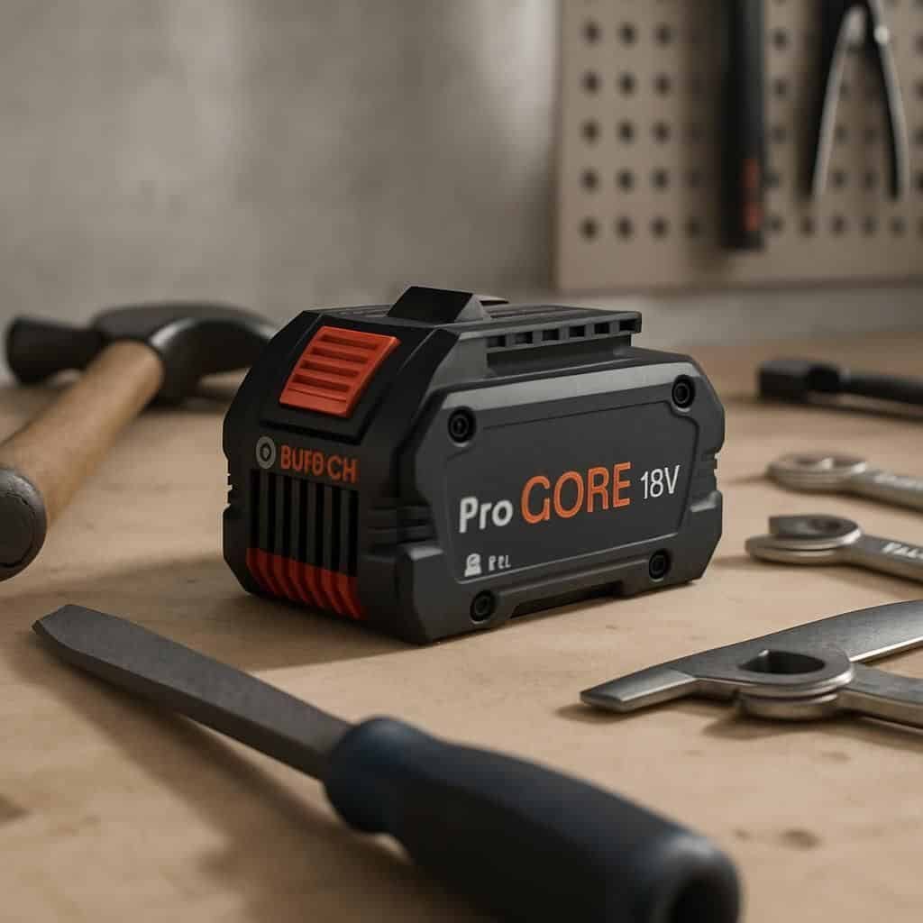 Découvrez le Pack Bosch Pro 18V 8Ah, une batterie professionnelle offrant une puissance et une autonomie optimales pour tous vos outils électroportatifs Bosch.