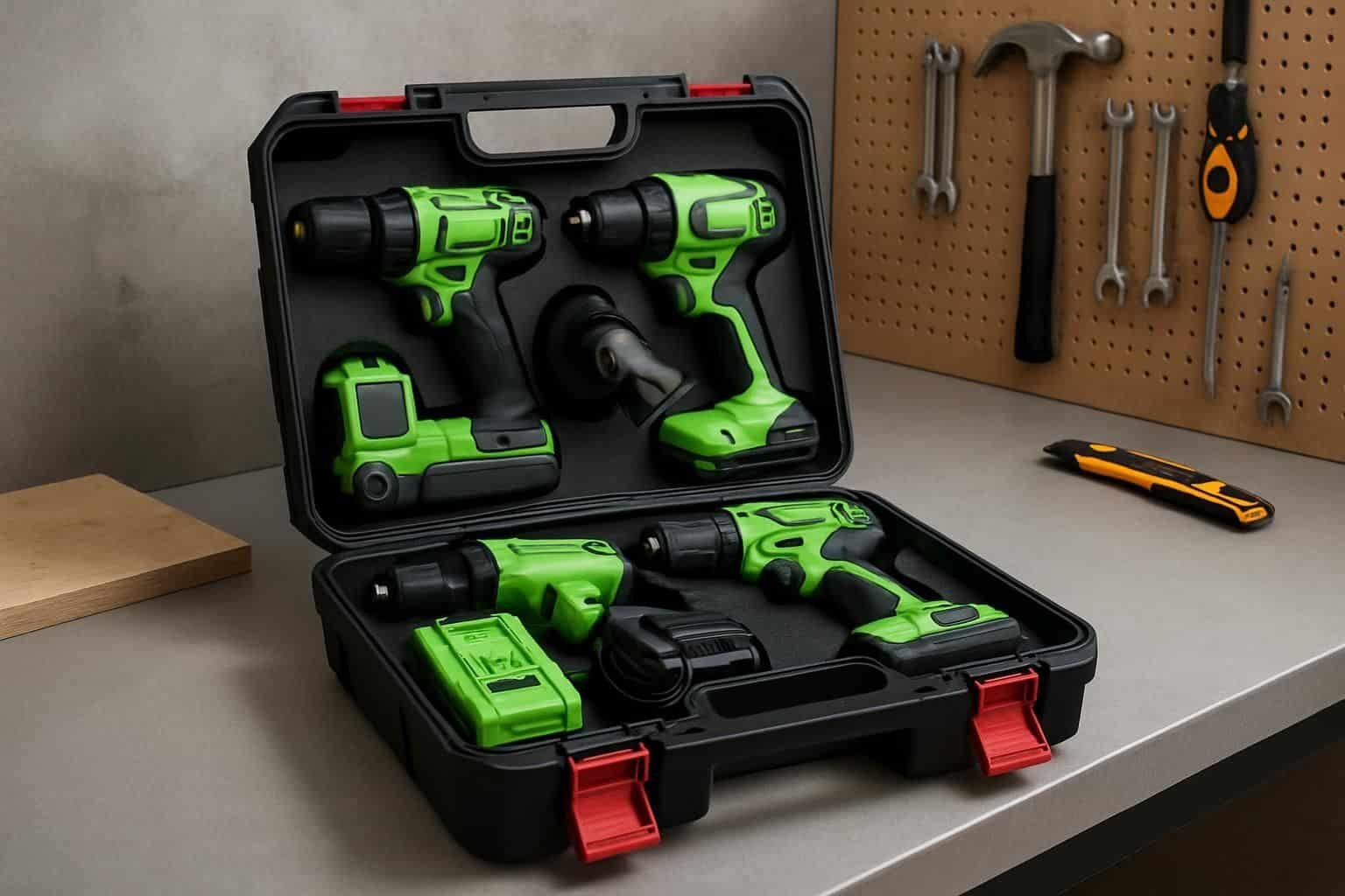 Profitez de notre pack outillage électroportatif en promotion ! Offre spéciale limitée pour tous vos travaux avec des outils puissants et performants à prix réduit.