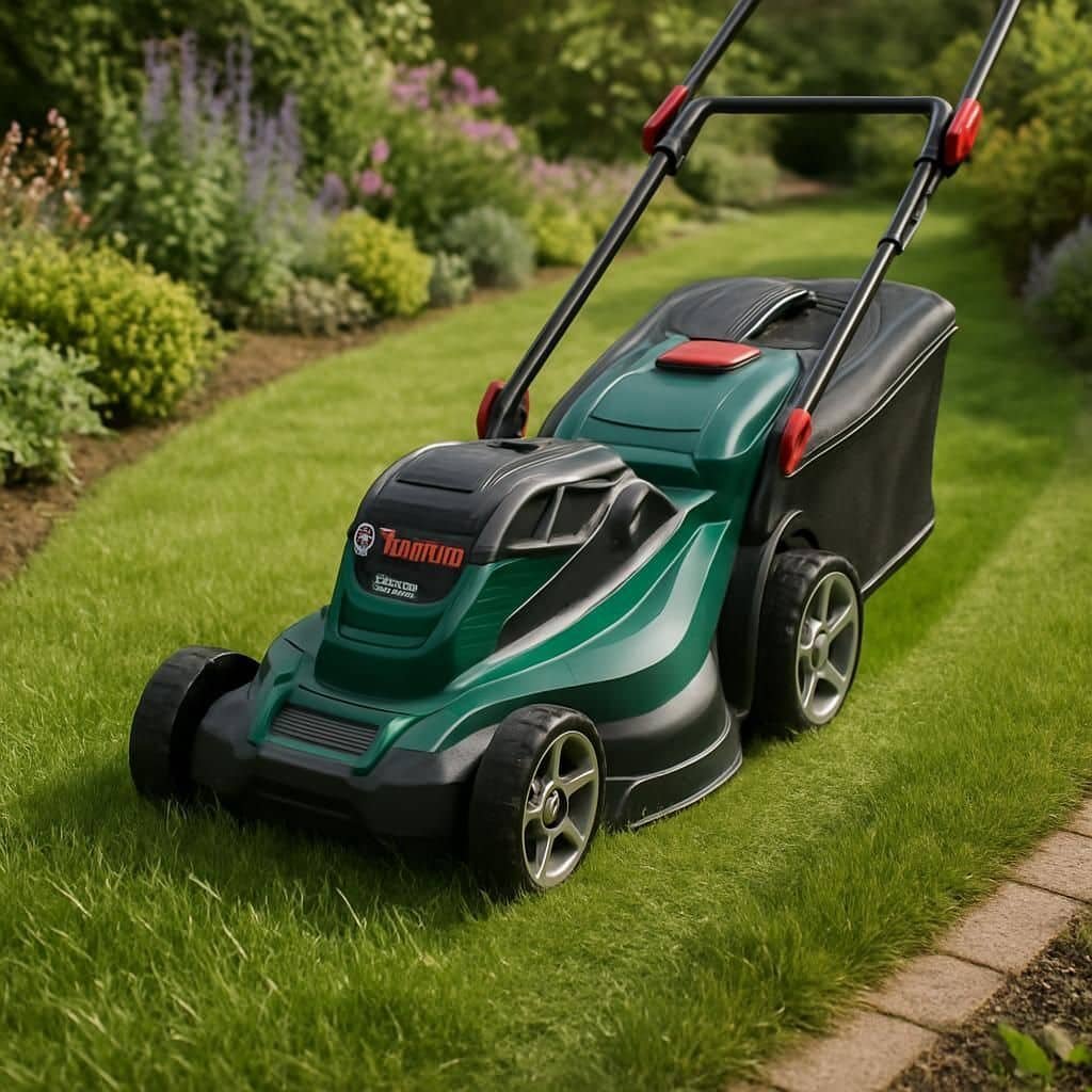 Découvrez la tondeuse à batterie Bosch 18V alliant puissance et autonomie pour un jardin parfaitement entretenu en toute liberté.